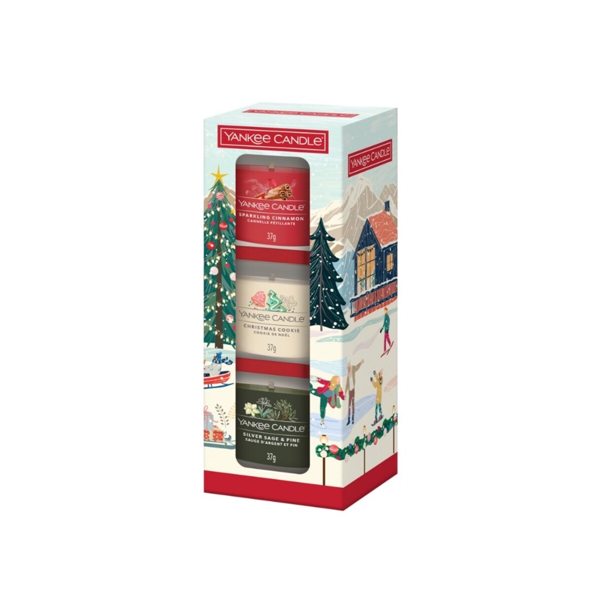 Yankee Candle zestaw prezentowy 3 ŚWIECE MINI
