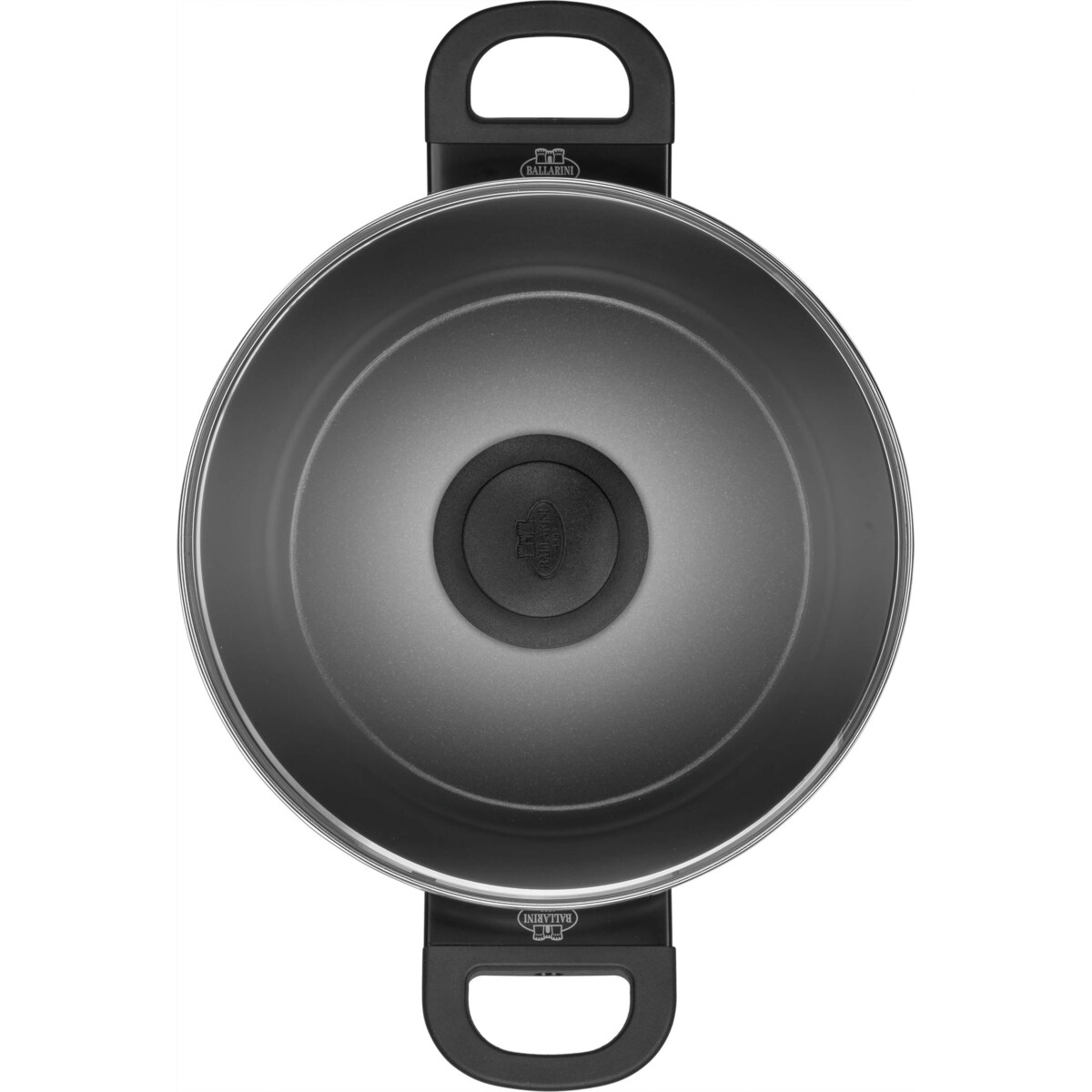 BALLARINI CAPRERA Garnek 2H z pokrywką 24 cm niebieski