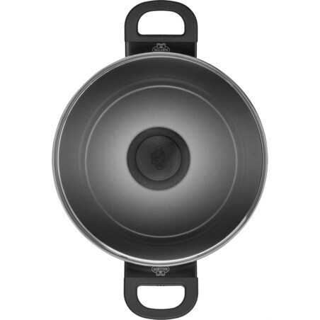 BALLARINI CAPRERA Garnek 2H z pokrywką 24 cm niebieski