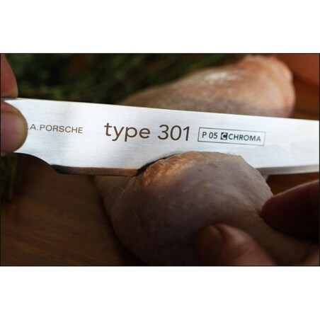 Nóż Santoku, nóż do plastrowania i do obierania Type 301 w zestawie