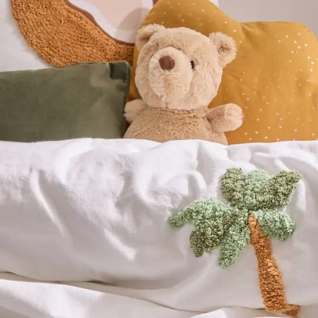 Komplet pościeli dziecięcej Coconut, biała, 200 x 140 cm