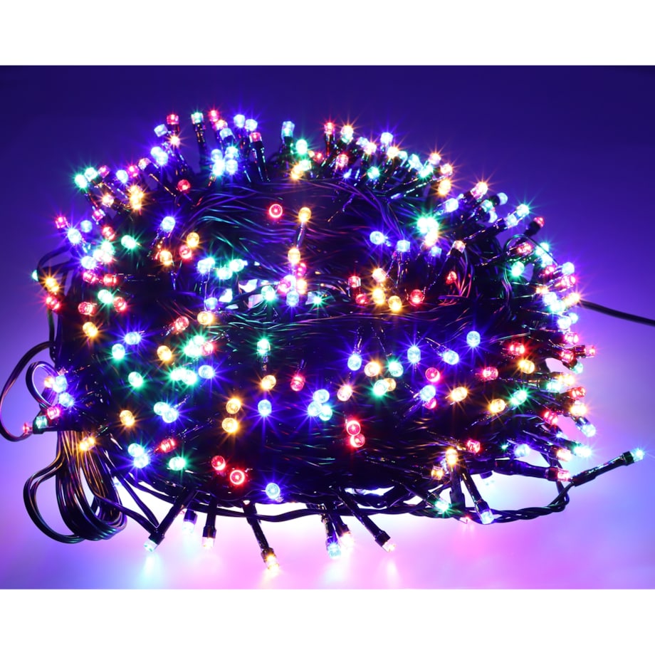 Lampki Choinkowe Na Święta Choinkę 500 Led Multikolor Girlanda