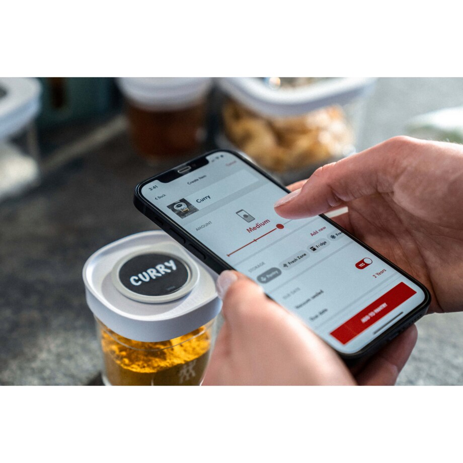 3 pozycjonery do naklejek Zwilling Fresh & Save Cube