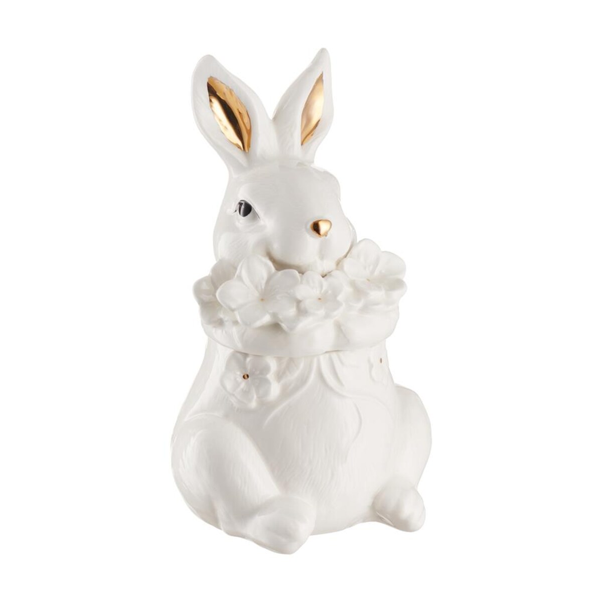 VILLA ITALIA Zając wielkanocny Pojemnik ceramiczny 25 cm BUNNY