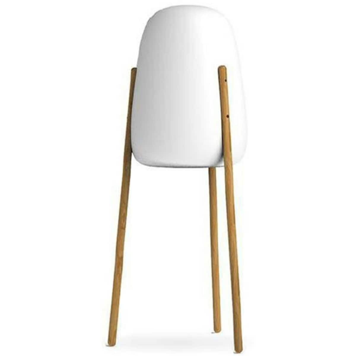 Lampa do ogrodu Rocket LUMRCK145INOUTNW drewno biała, King Home