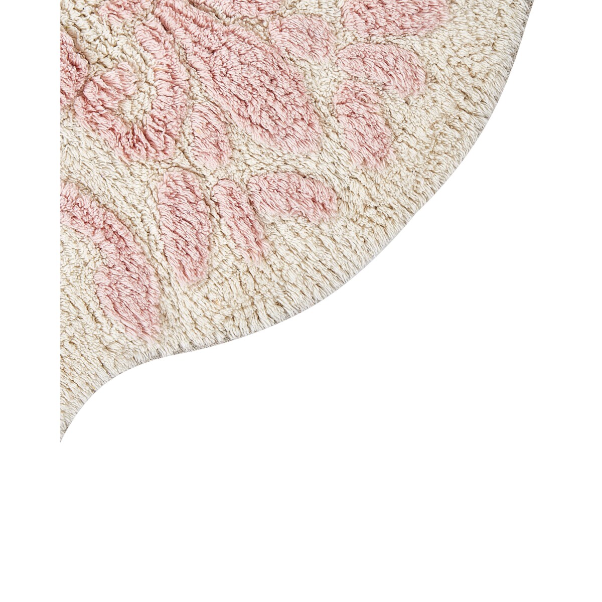 Dywanik łazienkowy bawełniany 150 x 60 cm różowy CANBAR