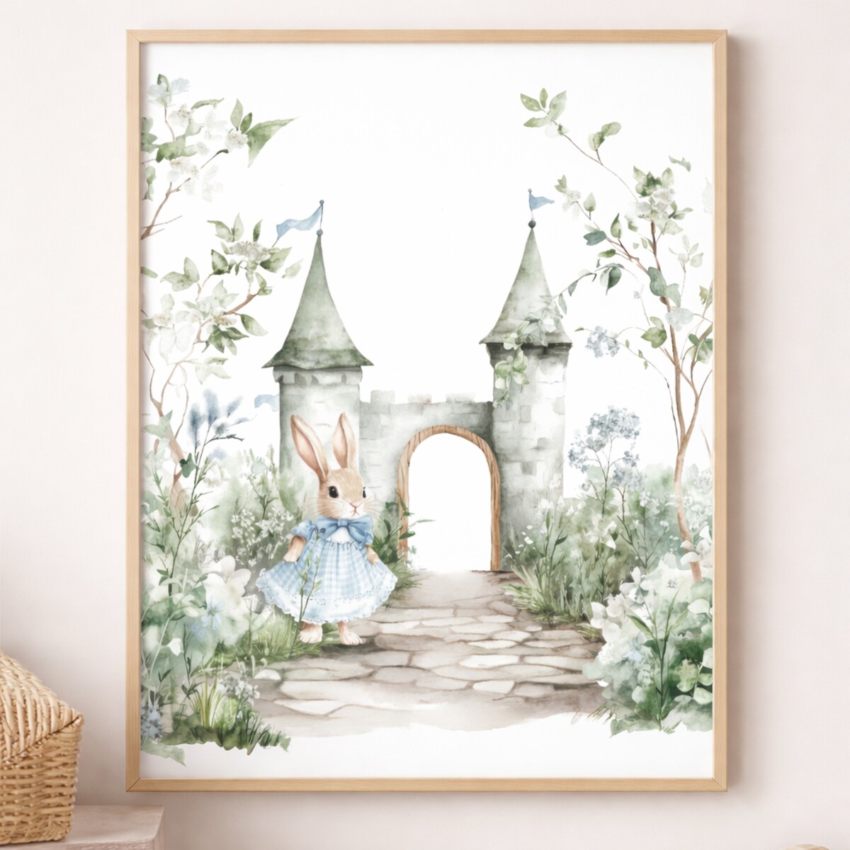 Plakat Zajączek 40x50cm