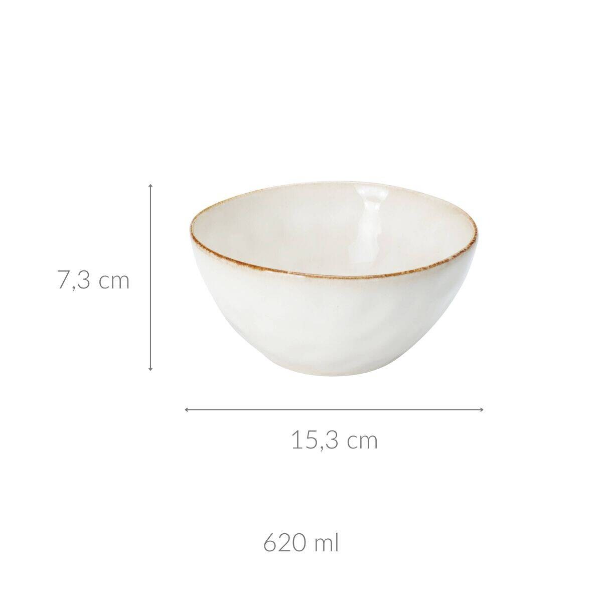 Miska o strukturze kamienia, tłoczona, 620 ml