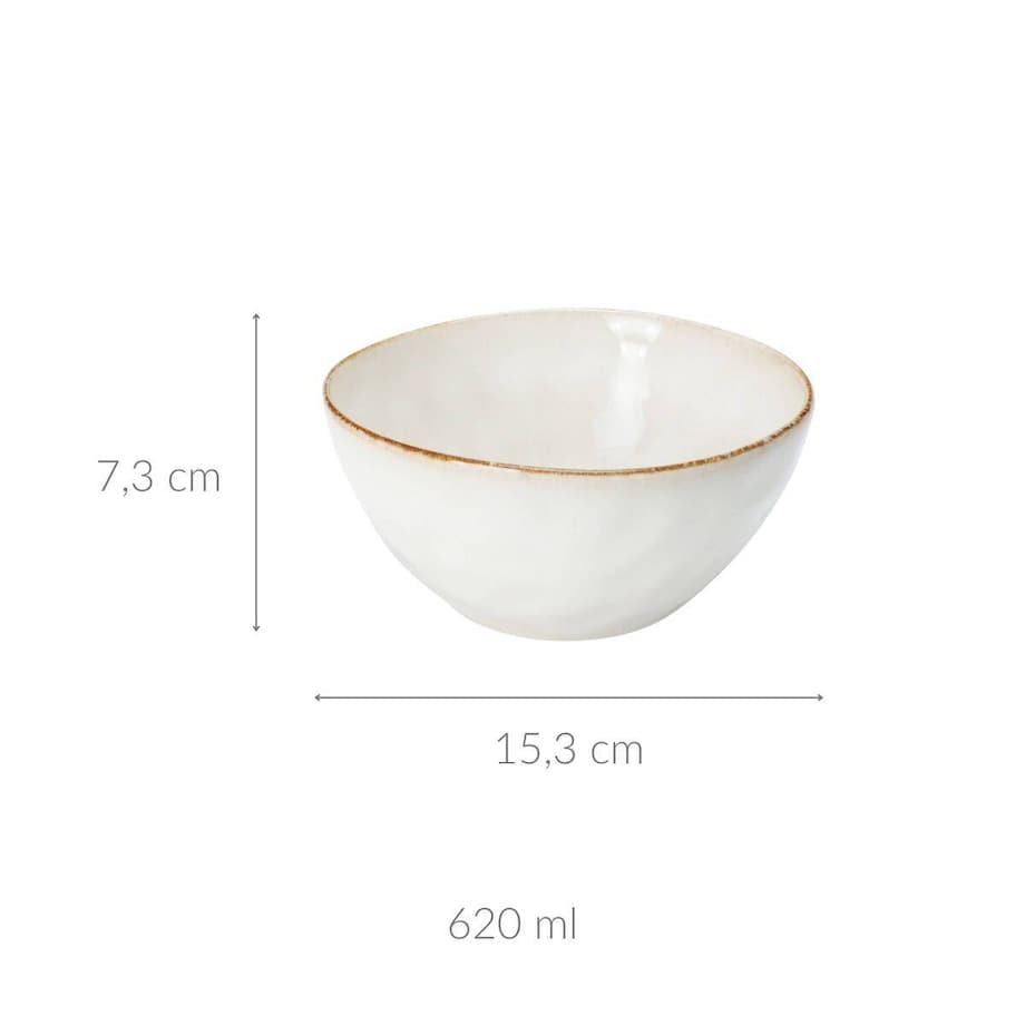 Miska o strukturze kamienia, tłoczona, 620 ml