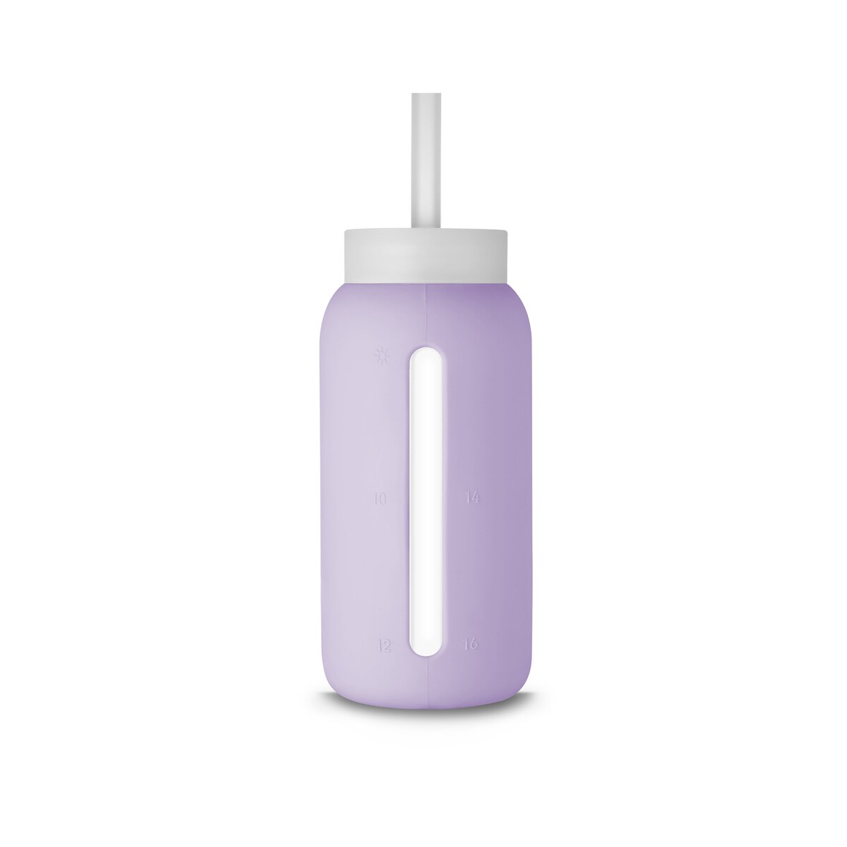 MUUKI słomka do butelki 720 ml, Clear
