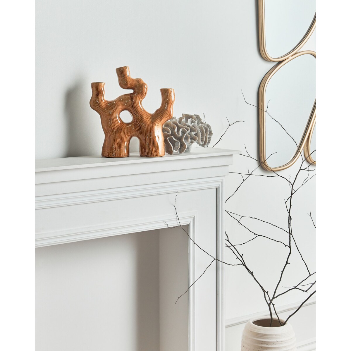 Kamionka Wazon na kwiaty 31 cm Brązowy BARBUS