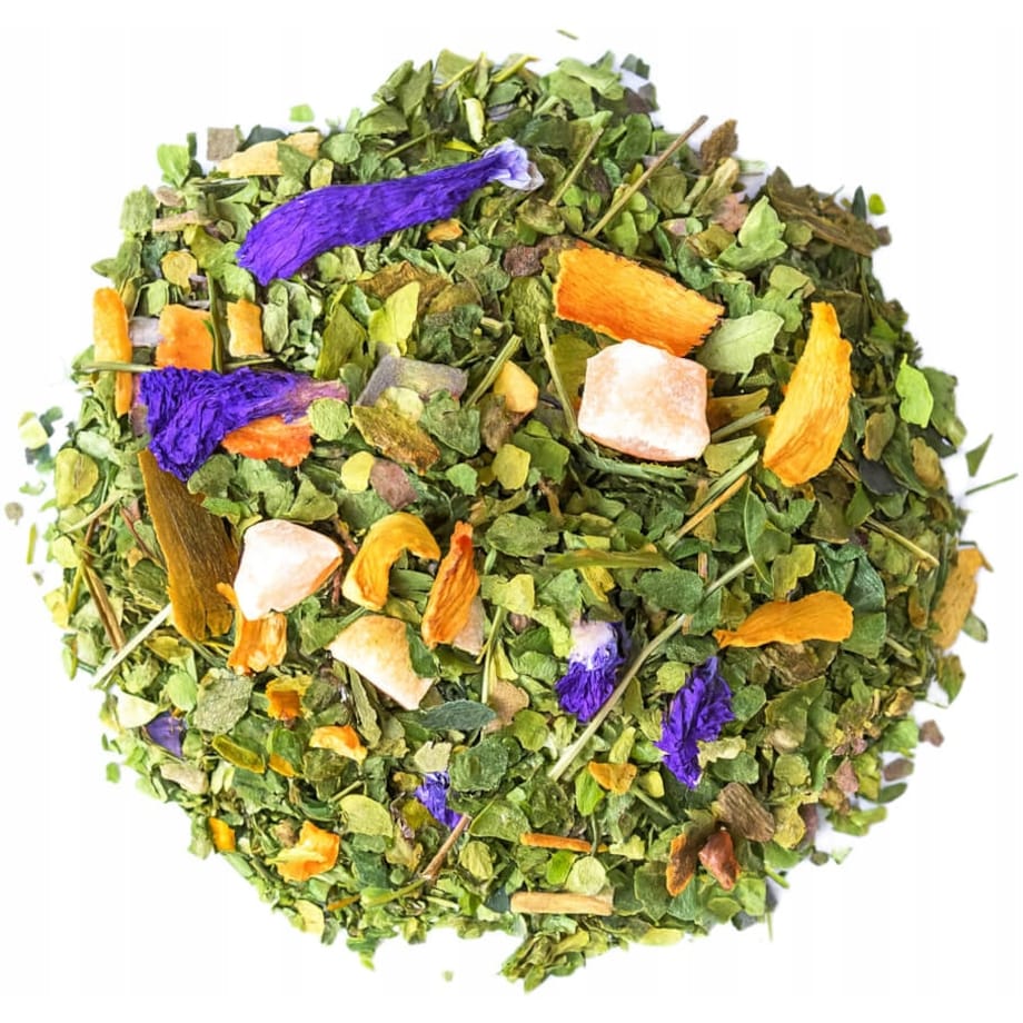 Liściasta herbata sypana Yerba Mate IQ skupienie nauka moc guawa 100g - herbata liściasta sypana mieszanka napar susz