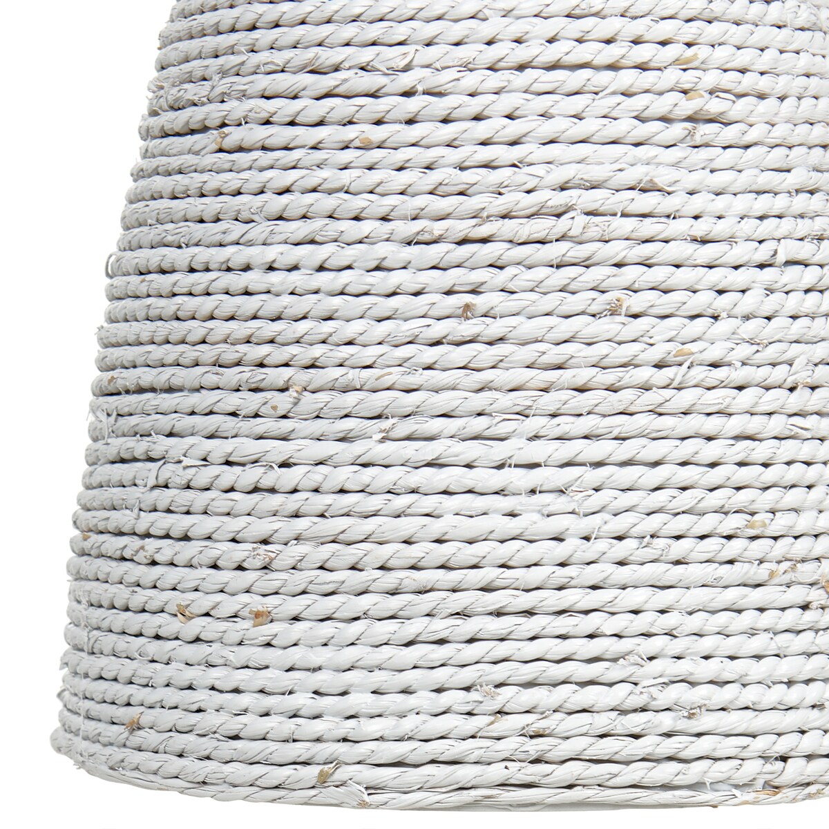 Lampa wisząca ENDRICK Plecionka Naturalny Biały Brązowy