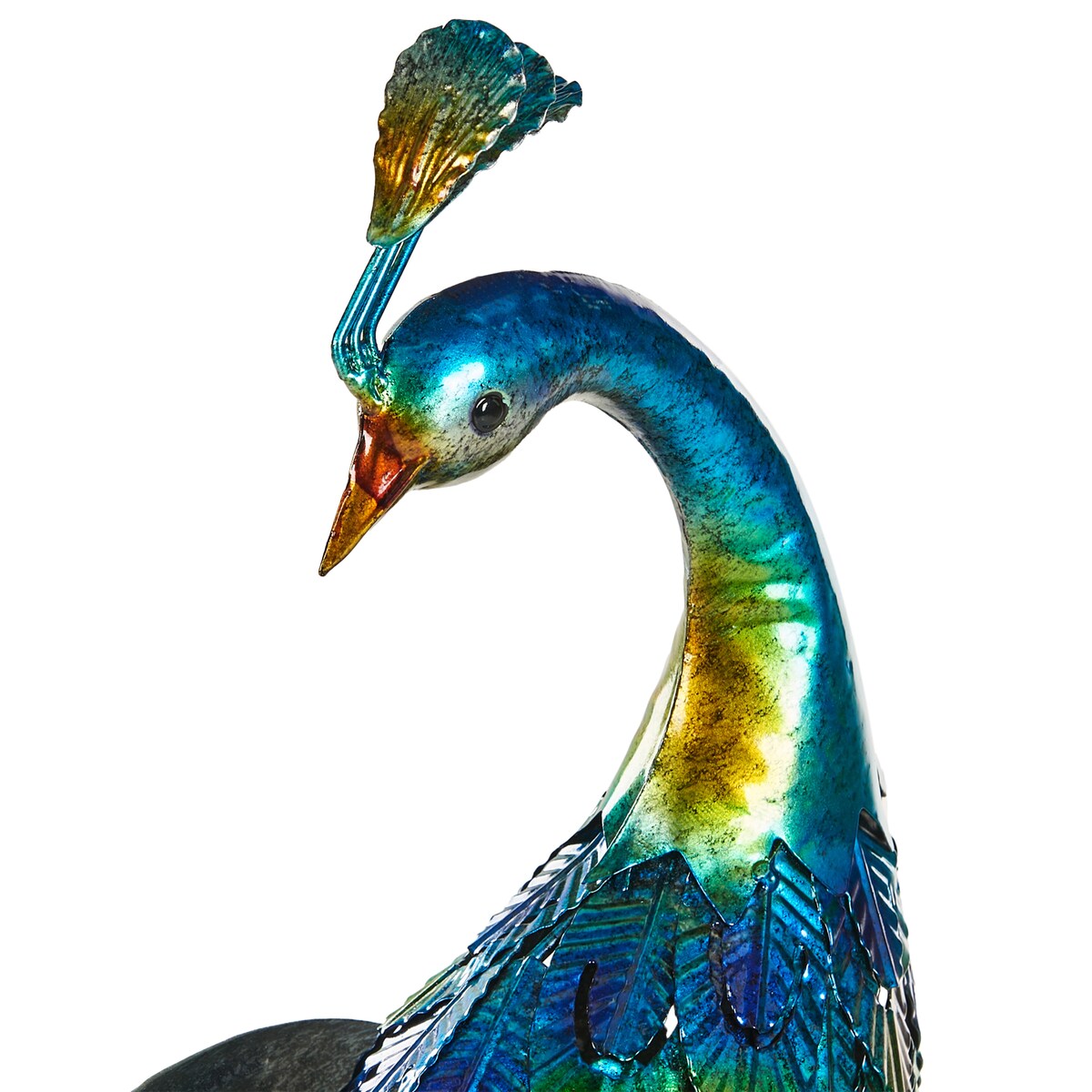 Rzeźba ogrodowa PEACOCK Niebieski