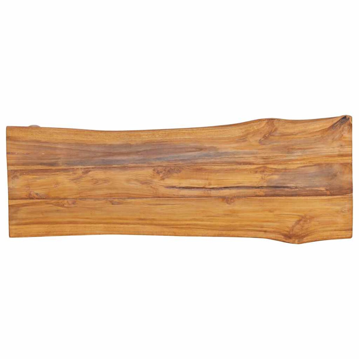 vidaXL Ławka ogrodowa, 120 cm, lite drewno tekowe