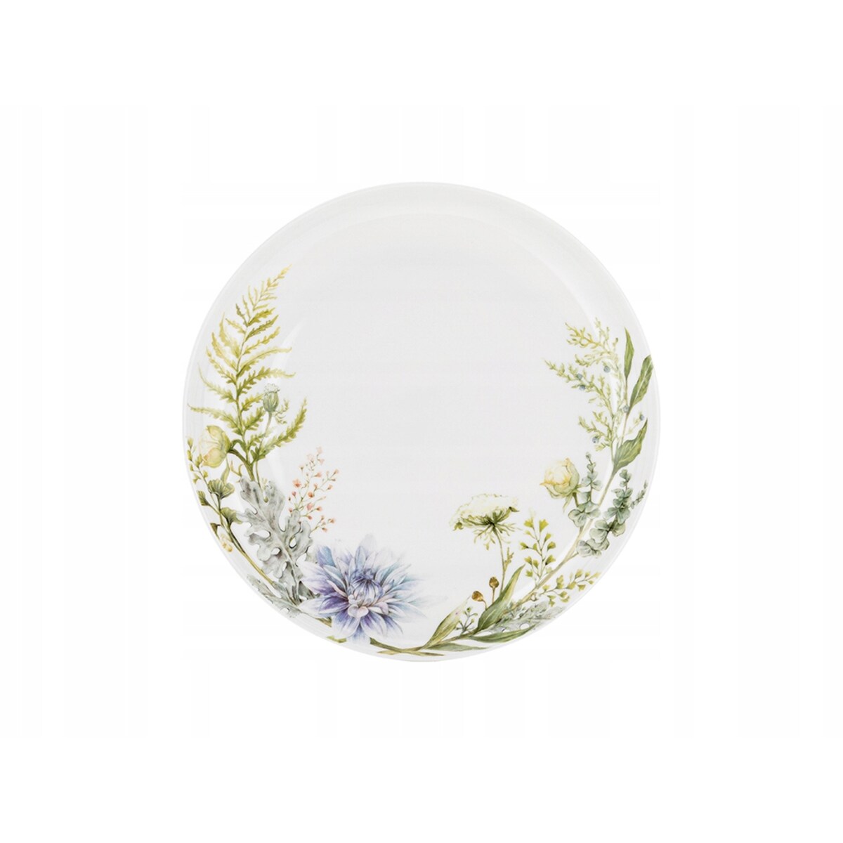 Talerz Deserowy 19 cm 6szt Kwiatowy Wzór Elegancki Boho Premium na ciasto