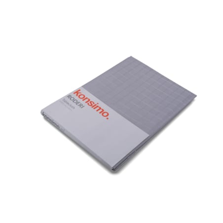 Konsimo RODERI Obrus, jasny szary