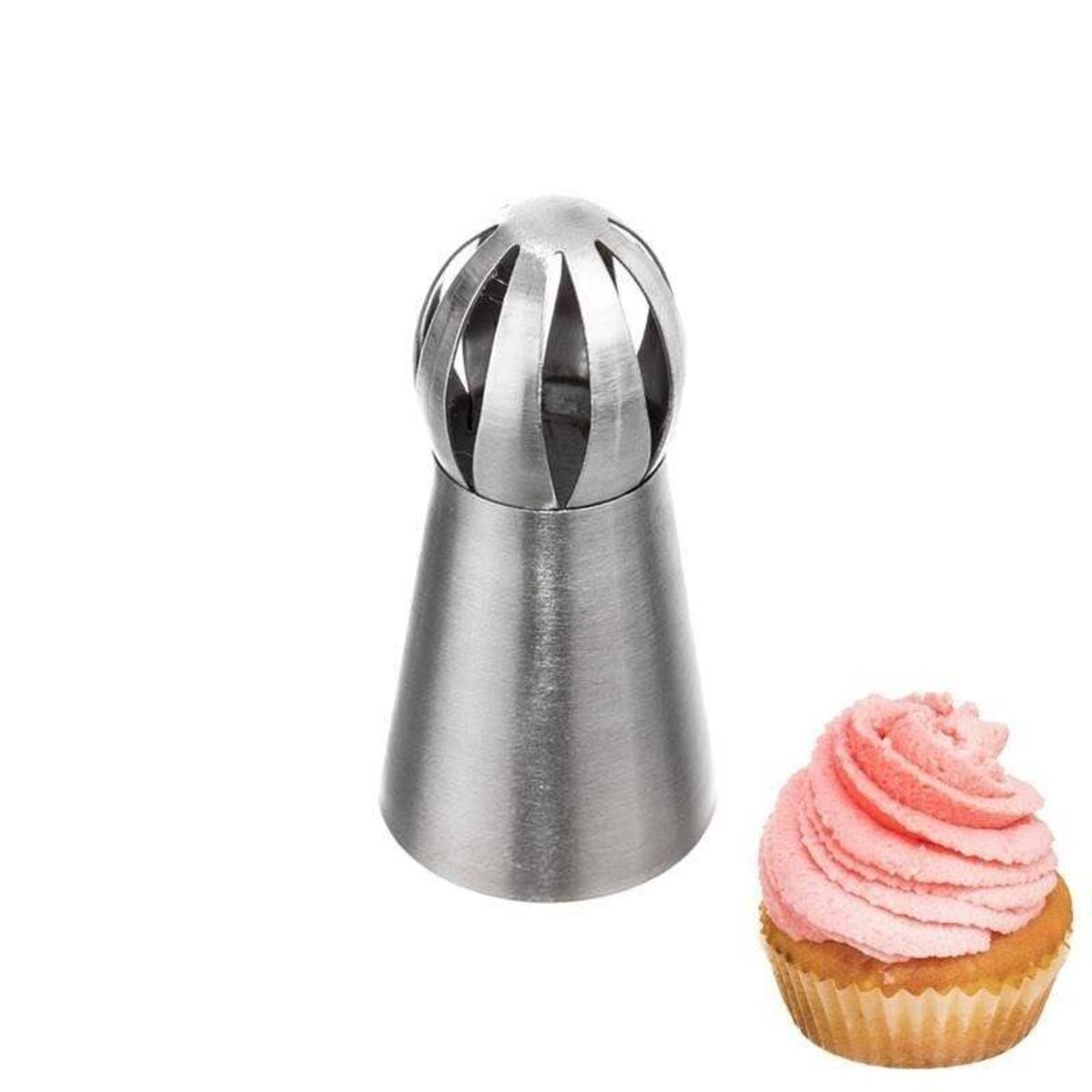 Tylka Końcówka do Dekoracji Stalowa Twist do Dekoracji Ciast Ciastek Tortów