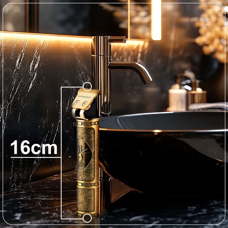 Maszynka do strzyżenia włosów brody Berdsen BD-261 złota Barber