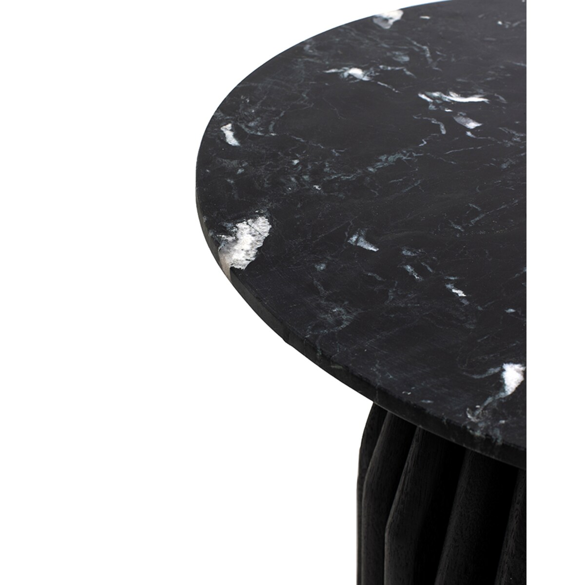 MaMaison stolik LEVANTE czarny marmur / drewno