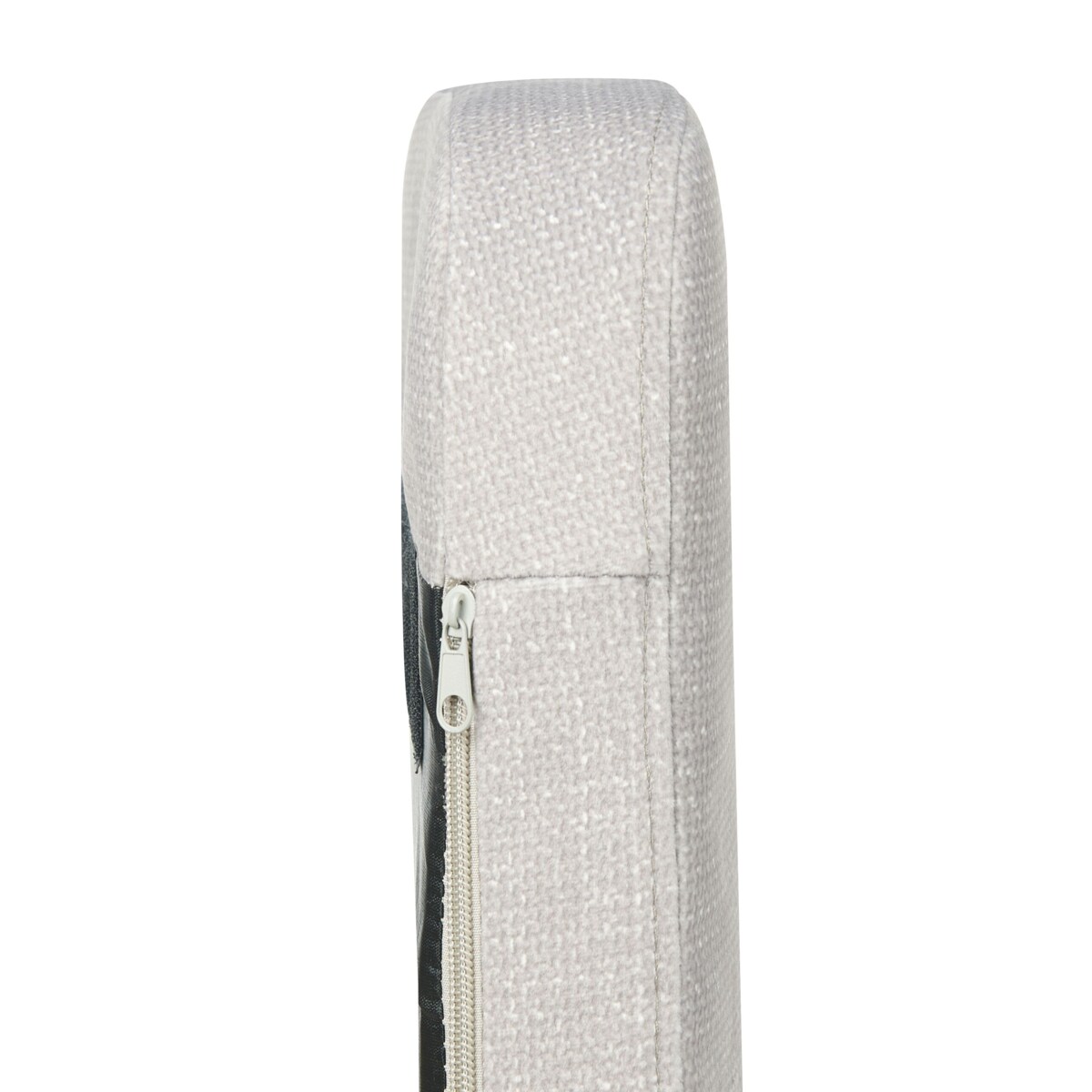 Krzesło do jadalni welurowe beżowoszare YORKVILLE II