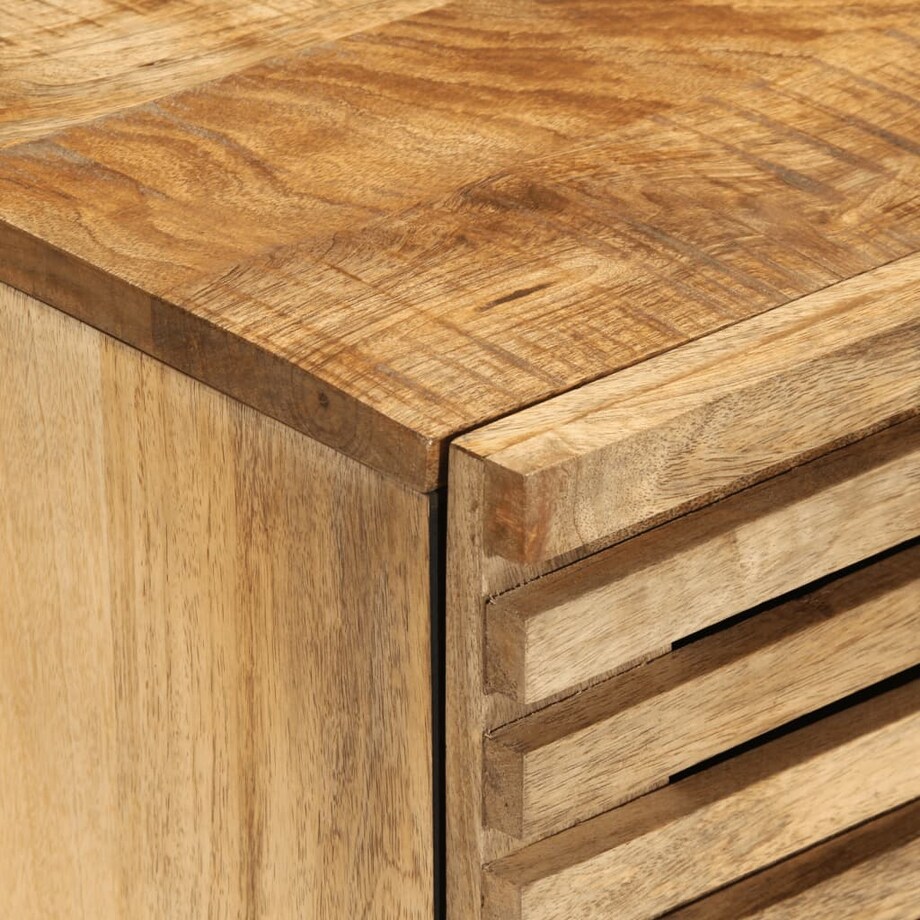 vidaXL Szafka, 60x34x75 cm, lite surowe drewno mango