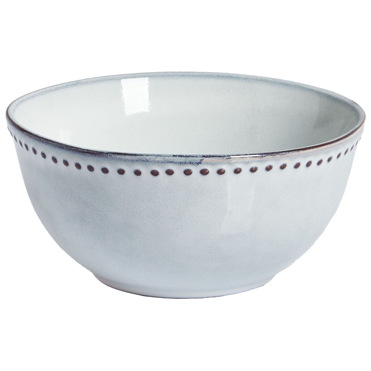 Zastawa stołowa 24-częściowa CHERVIL Kamionka Błękitny Niebieski