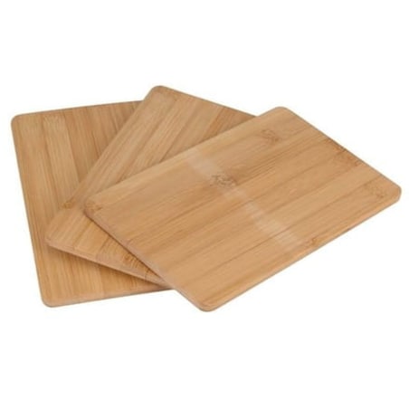 DESKA DO KROJENIA BAMBUSOWA Zestaw 3szt 22x14cm