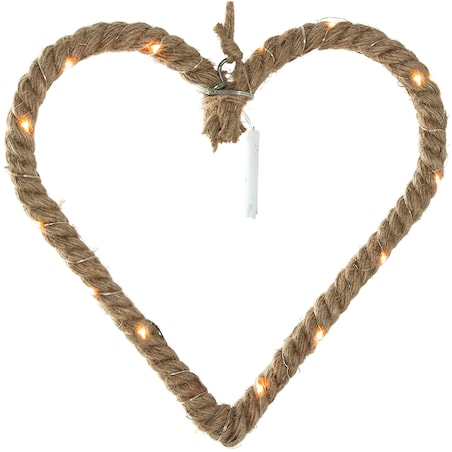 Zawieszka Led Ozdoba Świąteczna Na Okno Serce