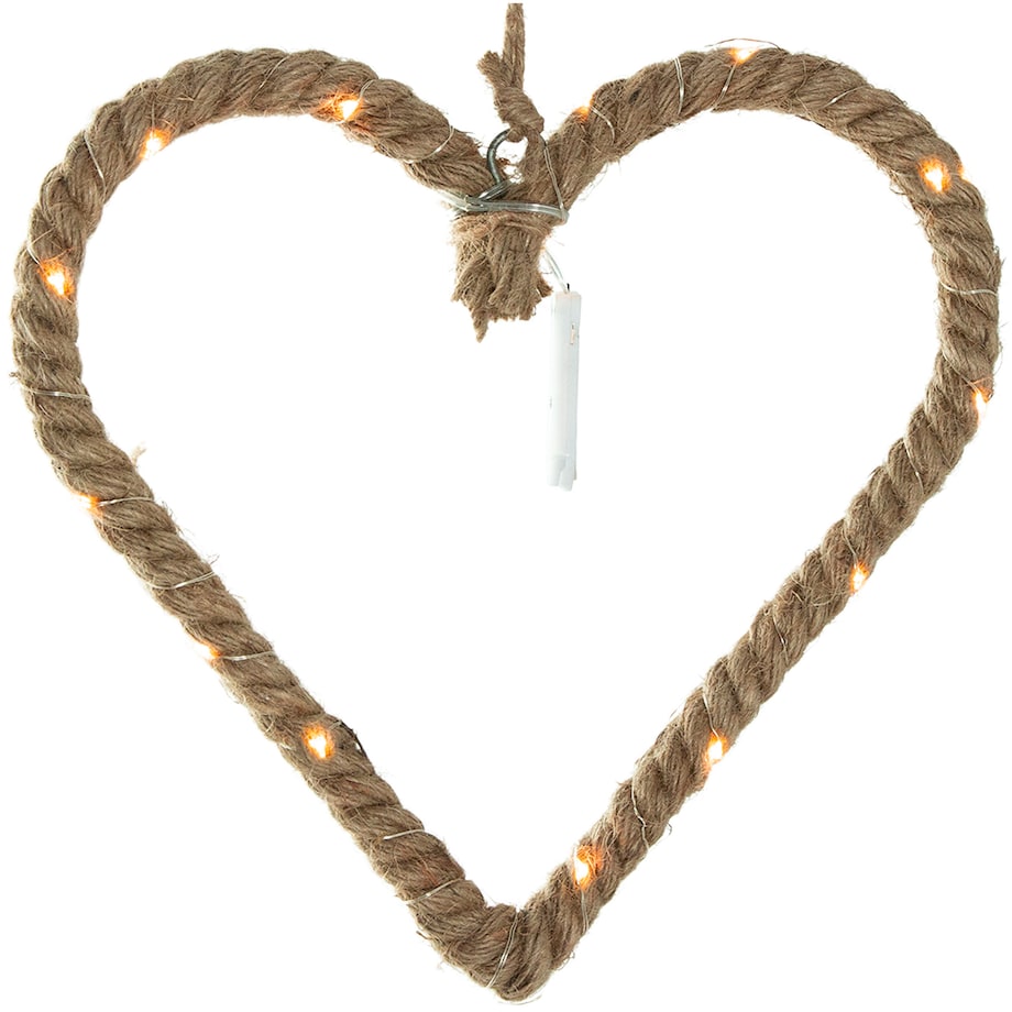 Zawieszka Led Ozdoba Świąteczna Na Okno Serce