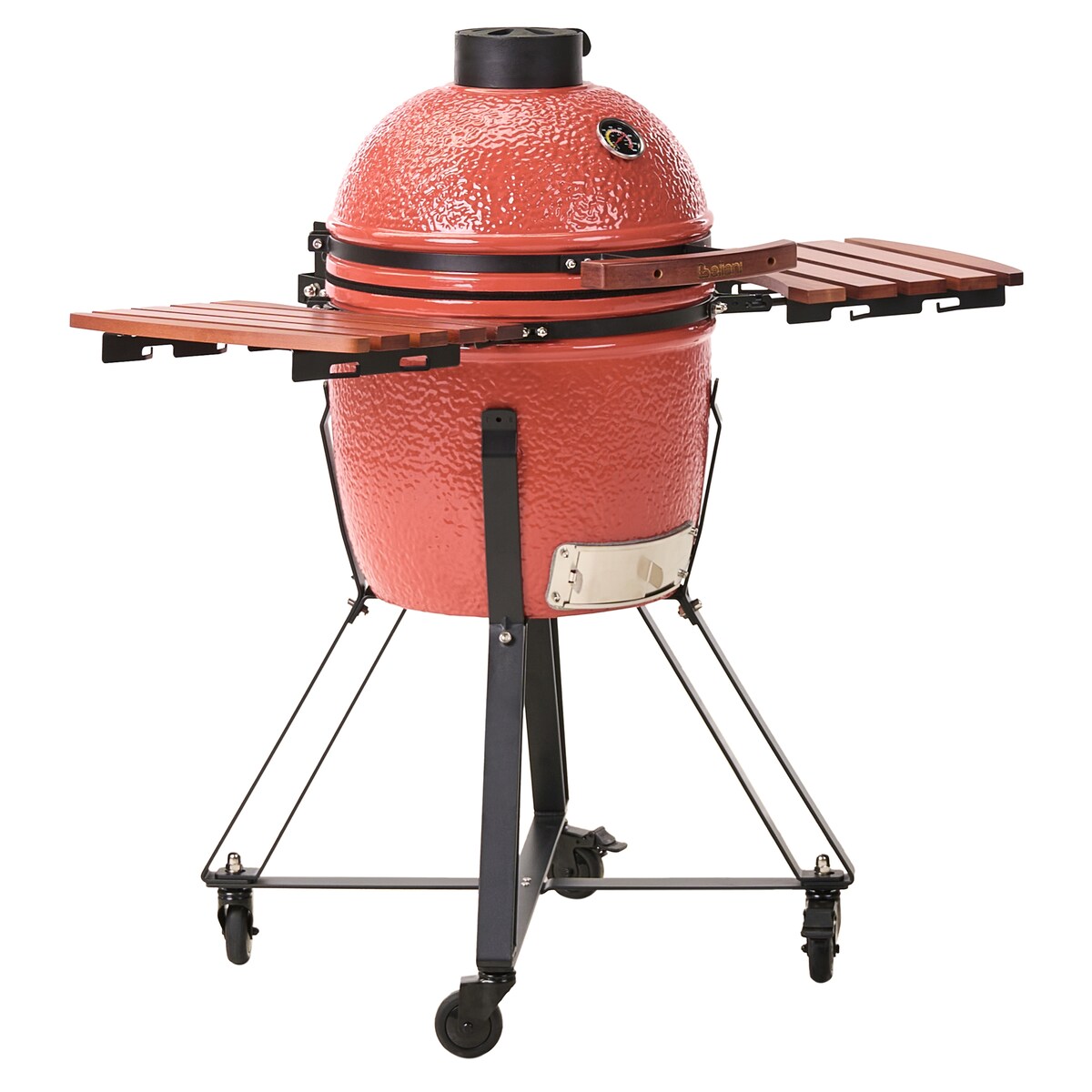 Grill węglowy KAMADO Ceramika Czerwony