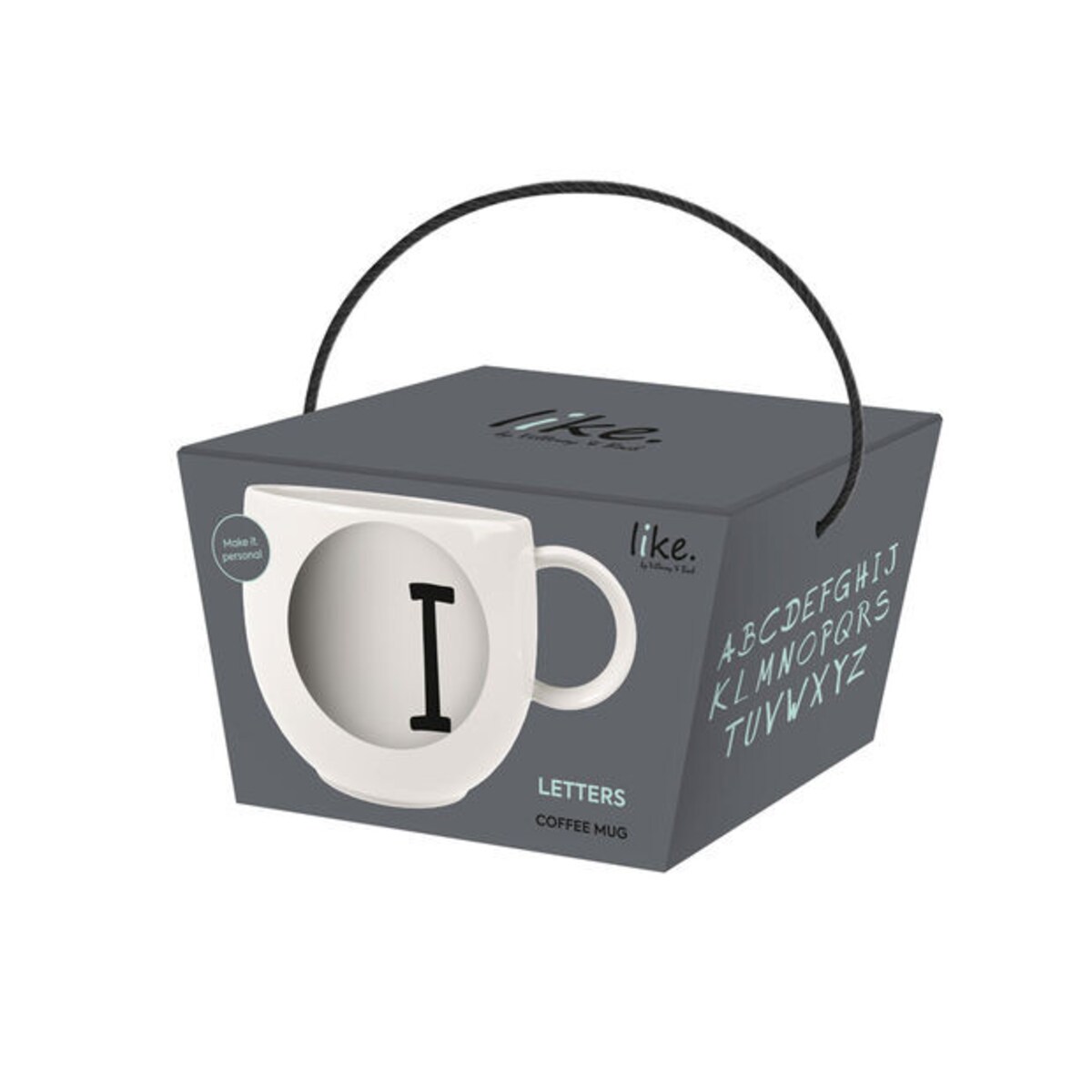 Kubek z literą I Letters, 300 ml, Villeroy & Boch