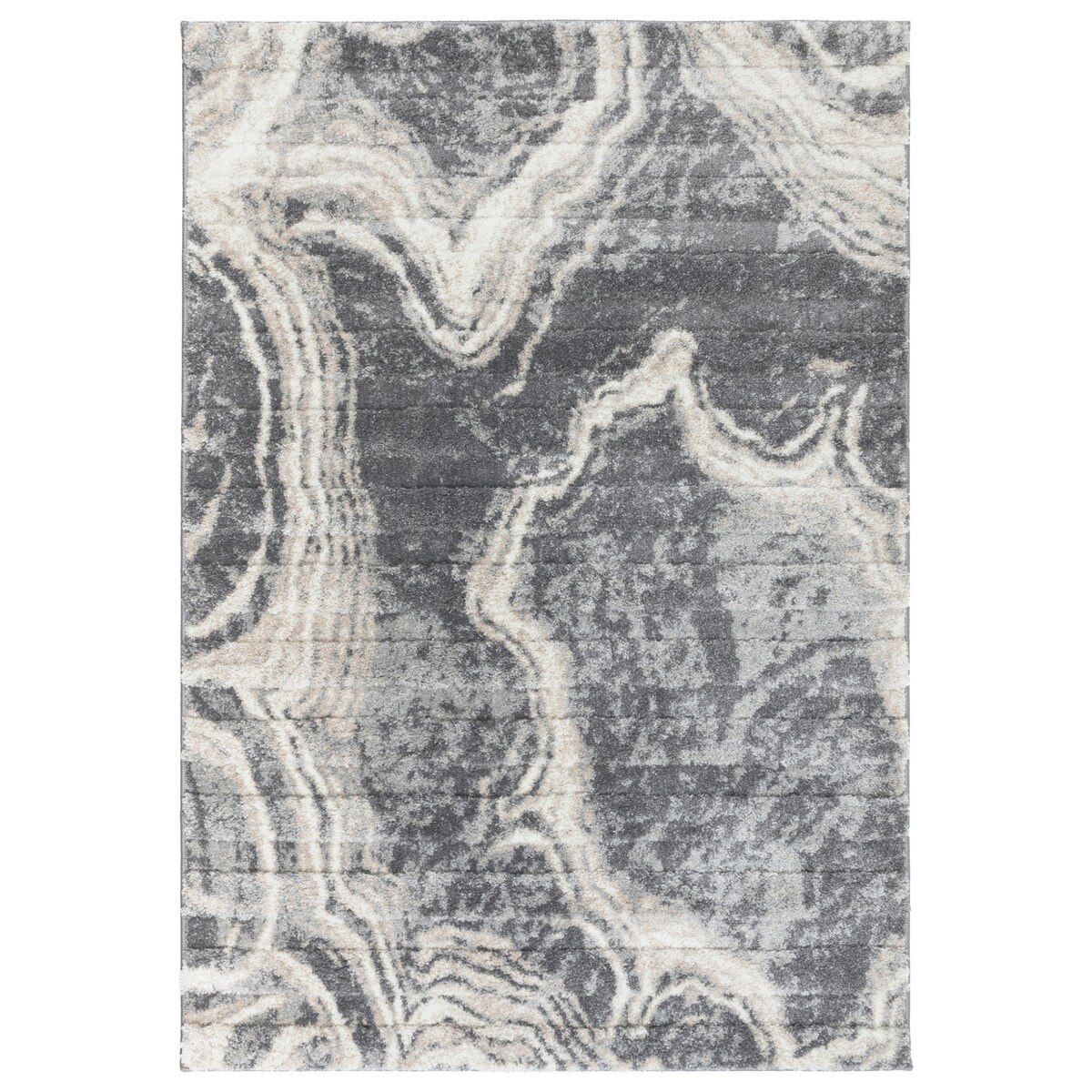 Dywan Mono 200x300 cm Marmur Antracytowy