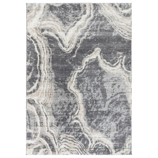 Dywan Mono 200x300 cm Marmur Antracytowy