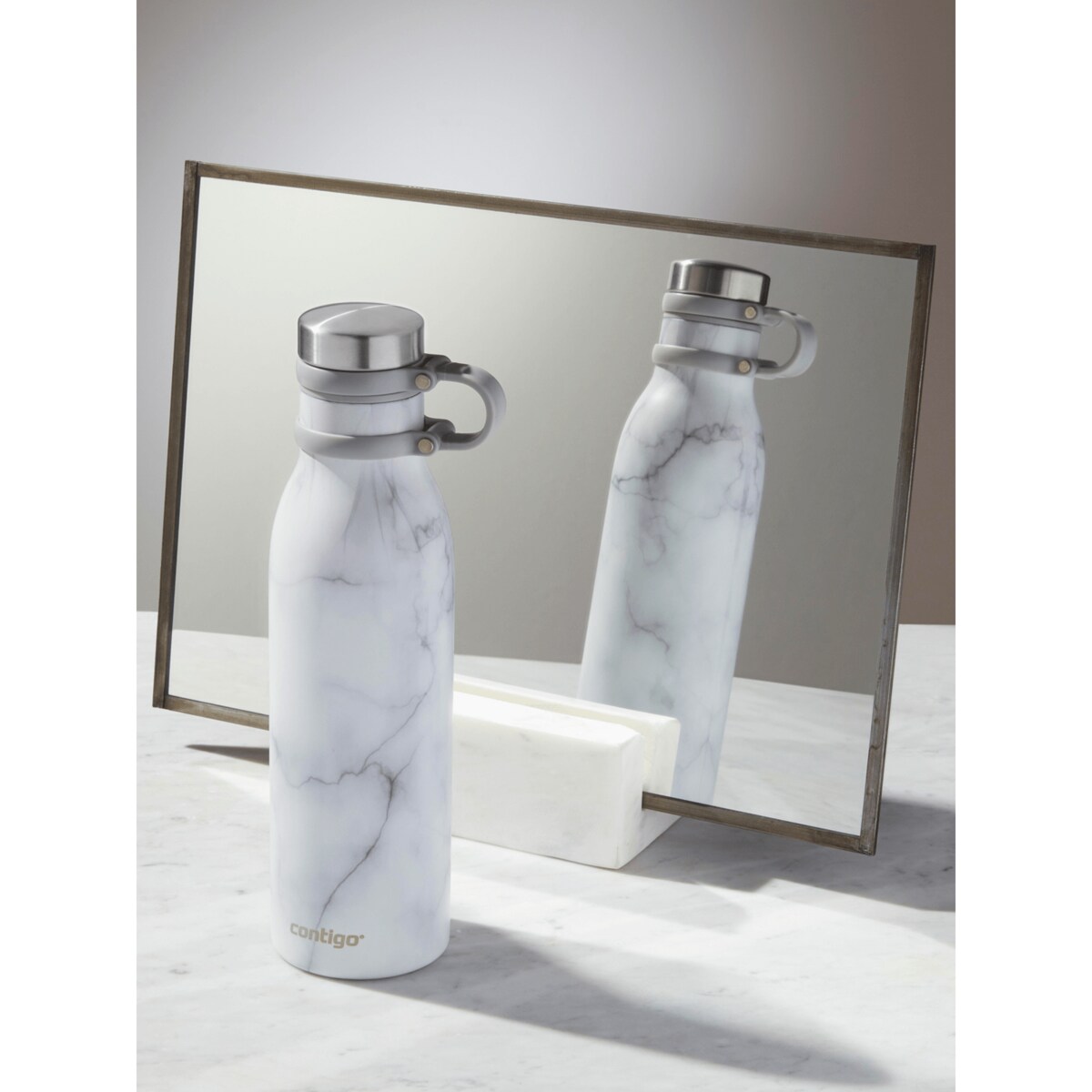 Butelka termiczna Contigo Matterhorn Couture 590ml - White Marble