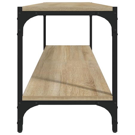 vidaXL Szafka pod TV, dąb sonoma, 100x33x41 cm