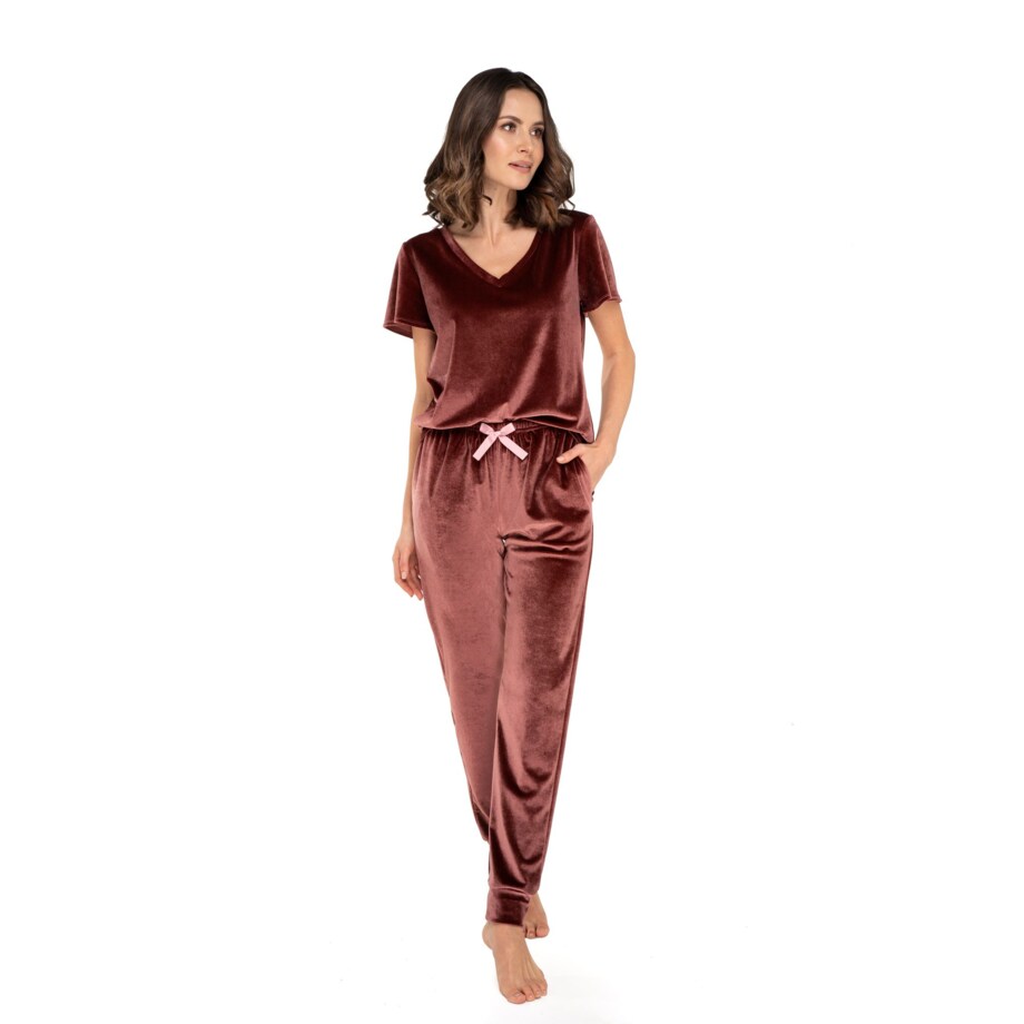 Dres Audrey Burgundowy Burgundowy, S