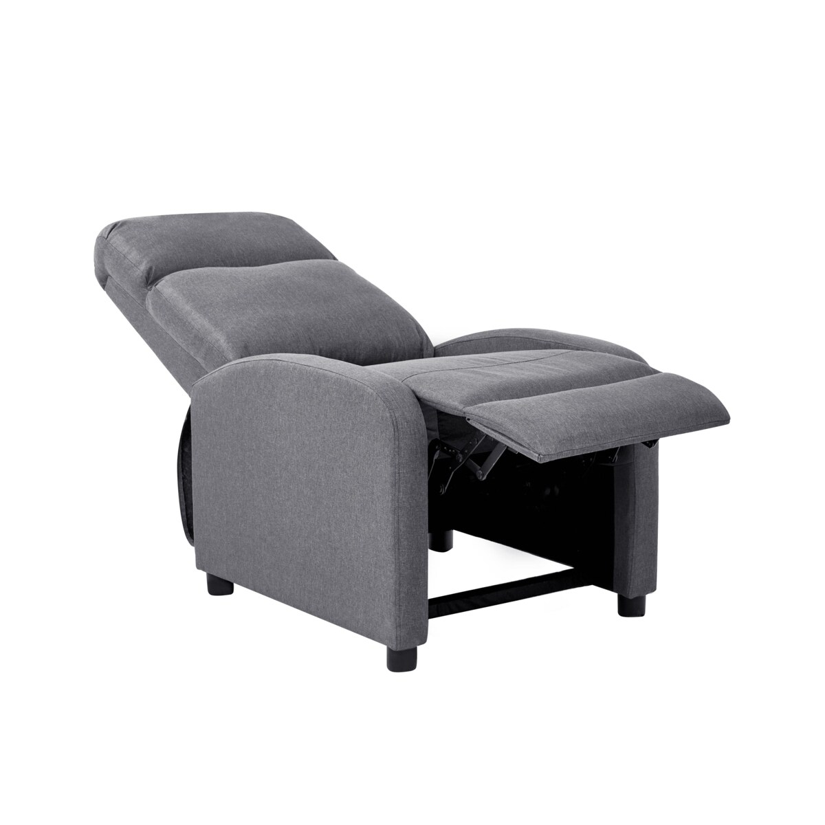 Rozkładany fotel EMINENCE Len syntetyczny Szary