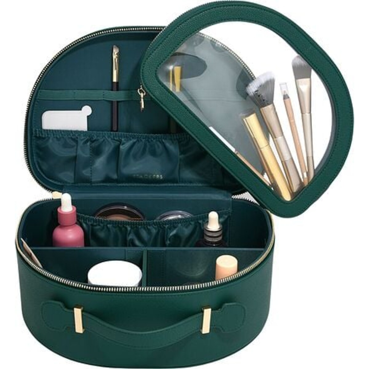 Kosmetyczka Stackers Vanity leśna zieleń