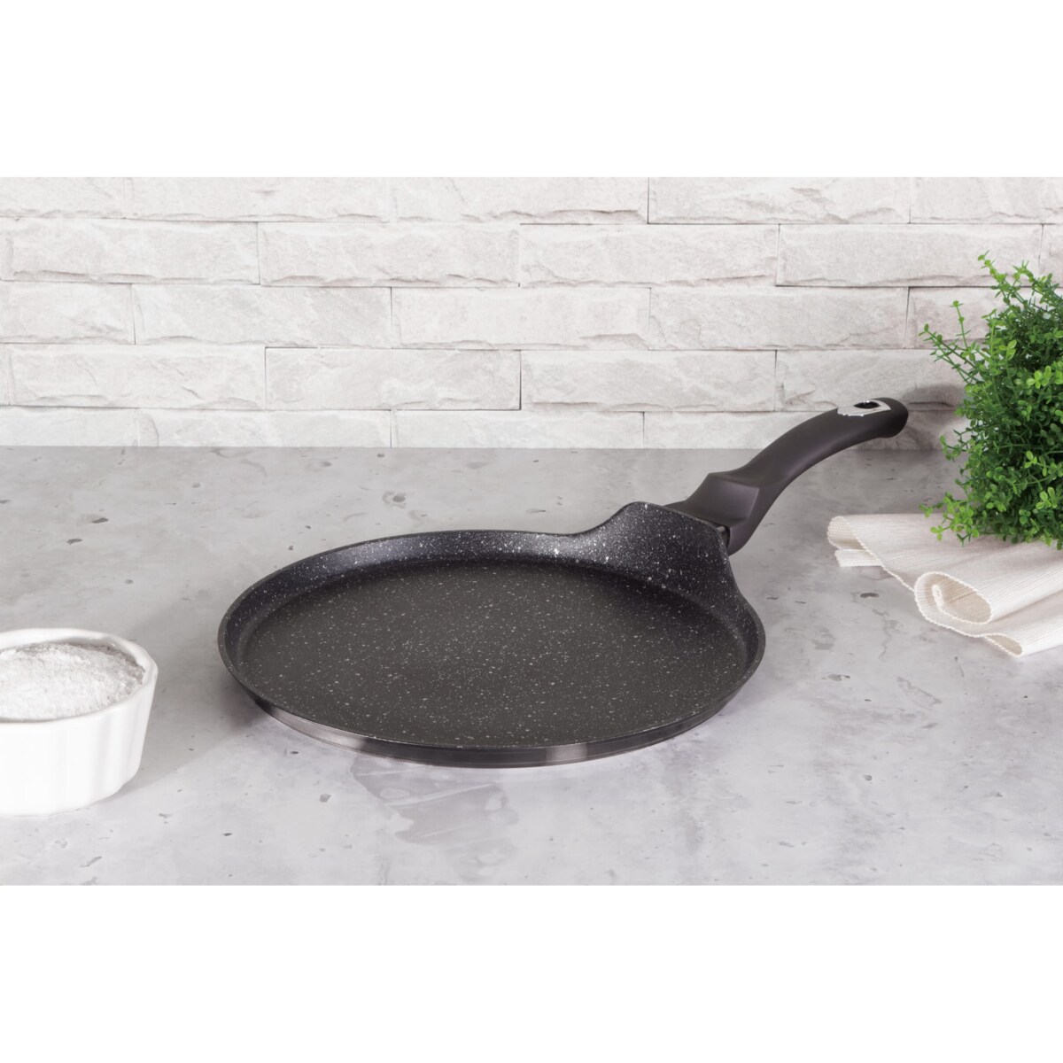 Patelnia z powłoką granitową do naleśników 28cm BERLINGER HAUS Carbon Pro