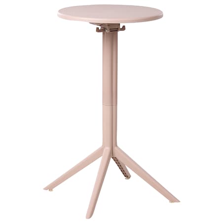 Stolik ogrodowy barowy LEGRENA 60 cm 60 cm Beżowy