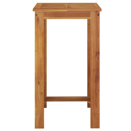 vidaXL Ogrodowy stolik barowy, 60x60x105 cm, lite drewno akacjowe