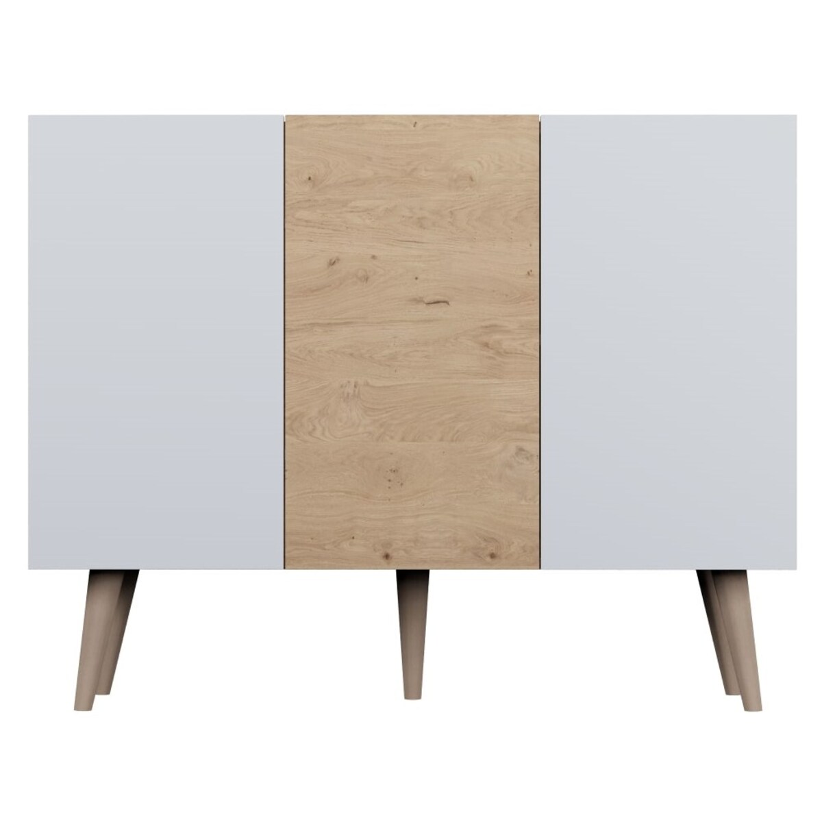 Komoda Toronto dąb artisan & biały