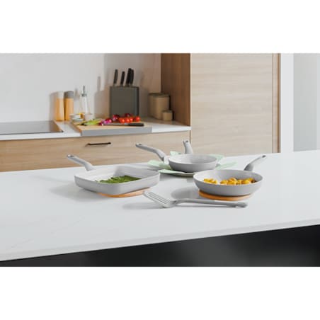 Zestaw patelni 4-el. Balance Eco Grey + łopatka BergHOFF