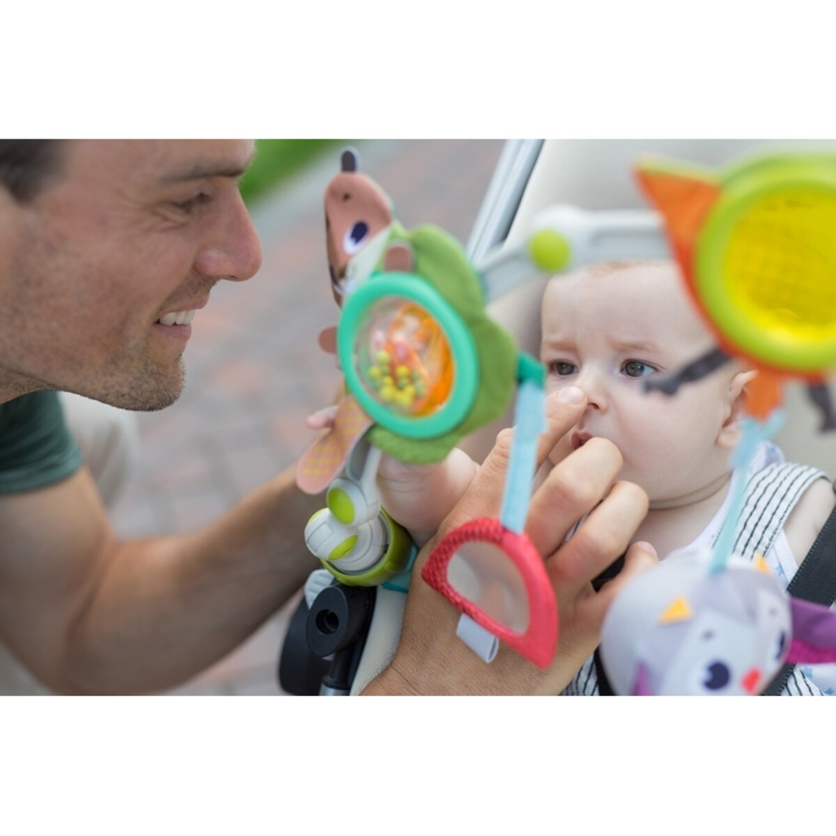 Łuk muzyczny z zabawkami - Leśna Kraina