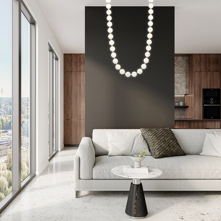 Lampa sufitowa wisząca Light Prestige Dorado złoty LED CCT 3000K/4000K/6000K (regulowana) 1 szt.
