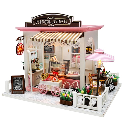 Miniaturowy domek - Cukiernia za rogiem