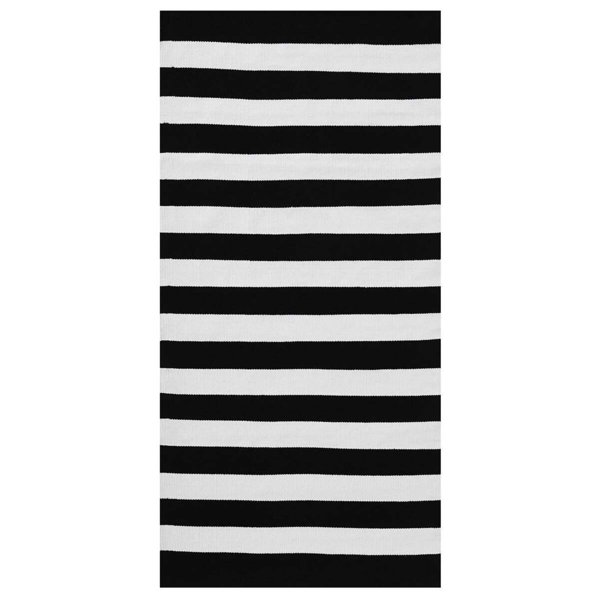 Dywan zewnętrzny TAVAS Czarny/ biały 80 x 150 cm