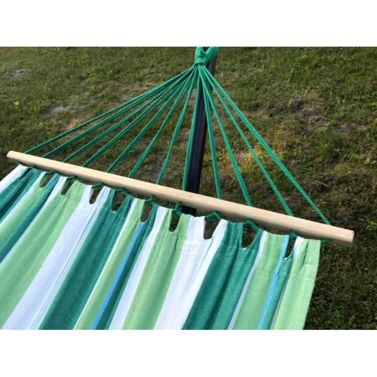 Hamak Ogrodowy Ze Stelażem 260X150 Z Pokrowcem Do 200 Kg Duży Mocny Pałąk