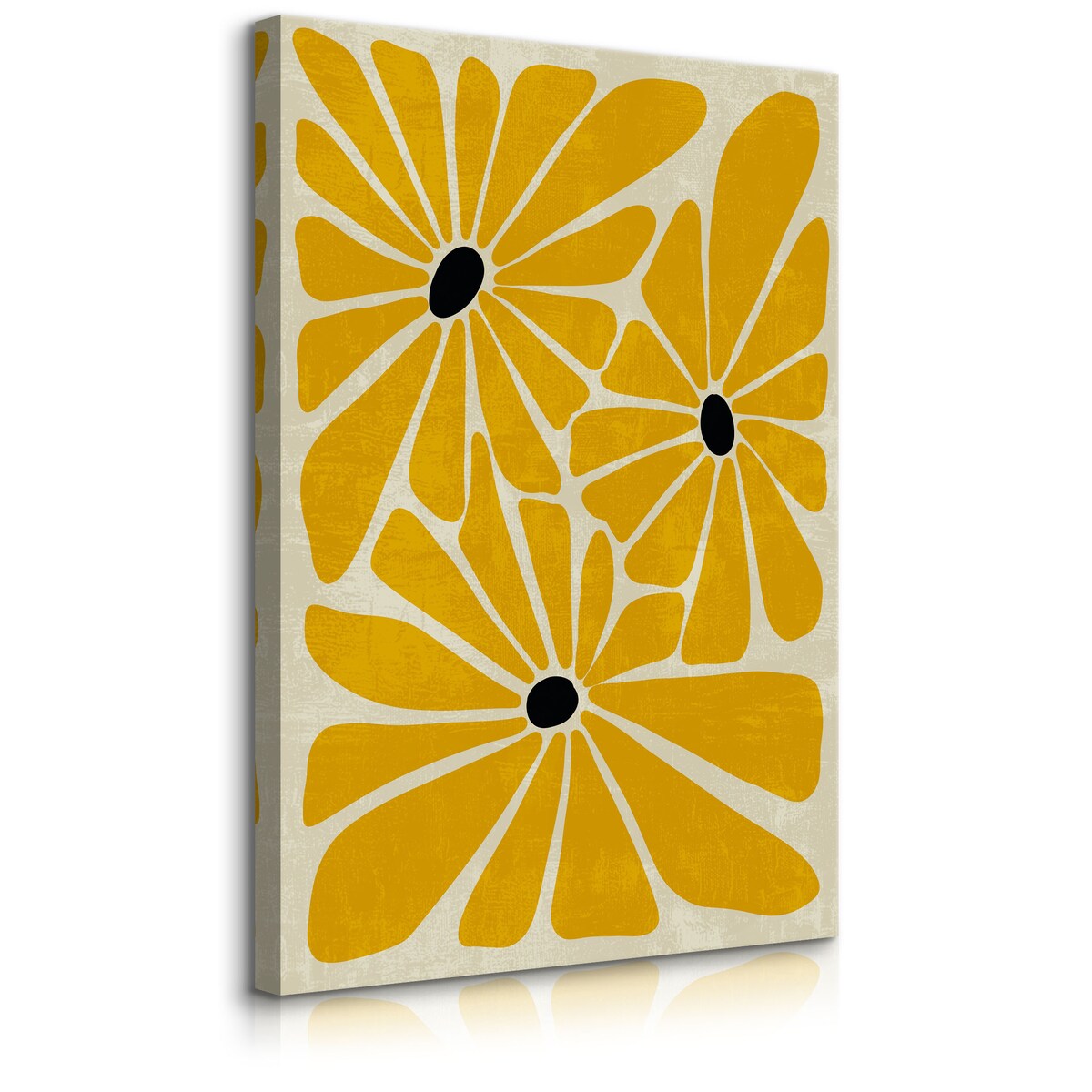 Obraz Żółte Polne Kwiaty 30x40cm